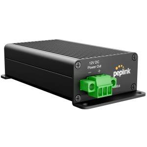 Peplink ACW-SPLT-MAX Industrial 2.5 Gigabit PoE Splitter, IEEE 802.3bt, always outputs 12V DC